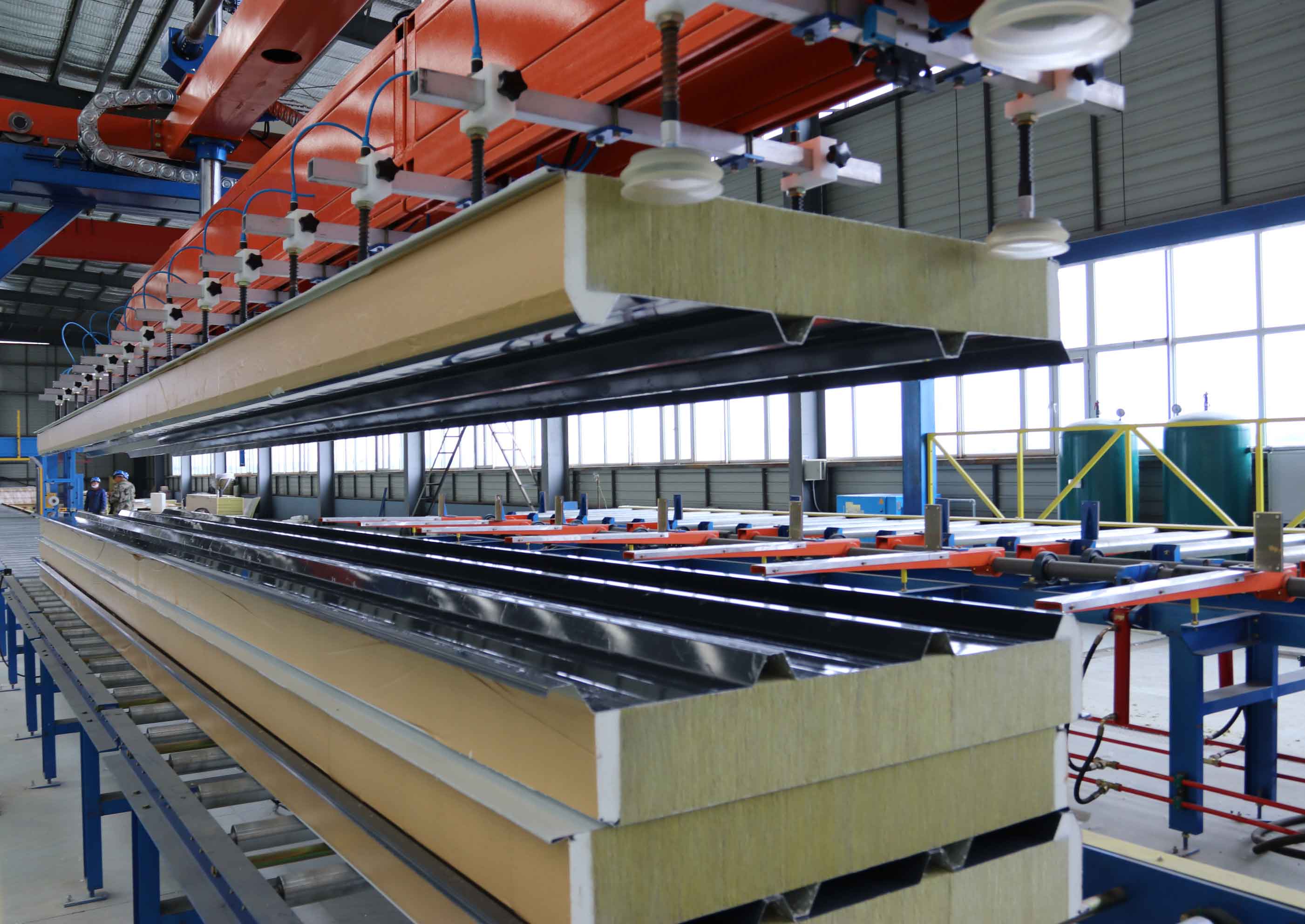 聚氨酯封邊巖棉防火保溫復合板